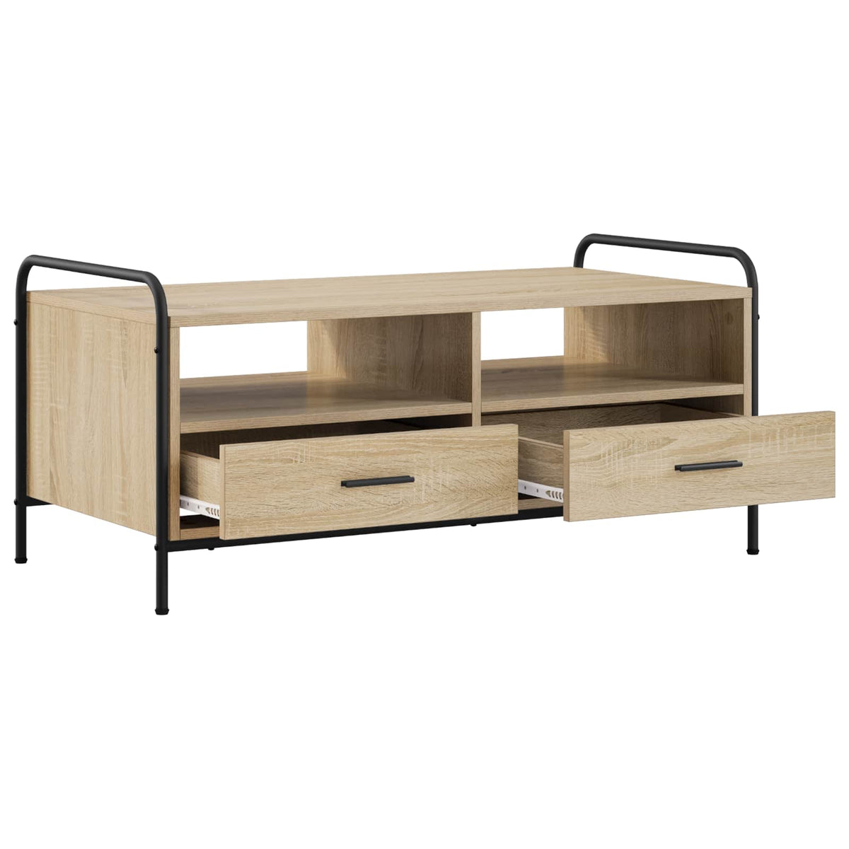 Salontafel Sonoma Eiken 99,5 x 49 x 46 cm Bewerkt hout