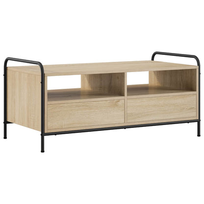 Salontafel Sonoma Eiken 99,5 x 49 x 46 cm Bewerkt hout