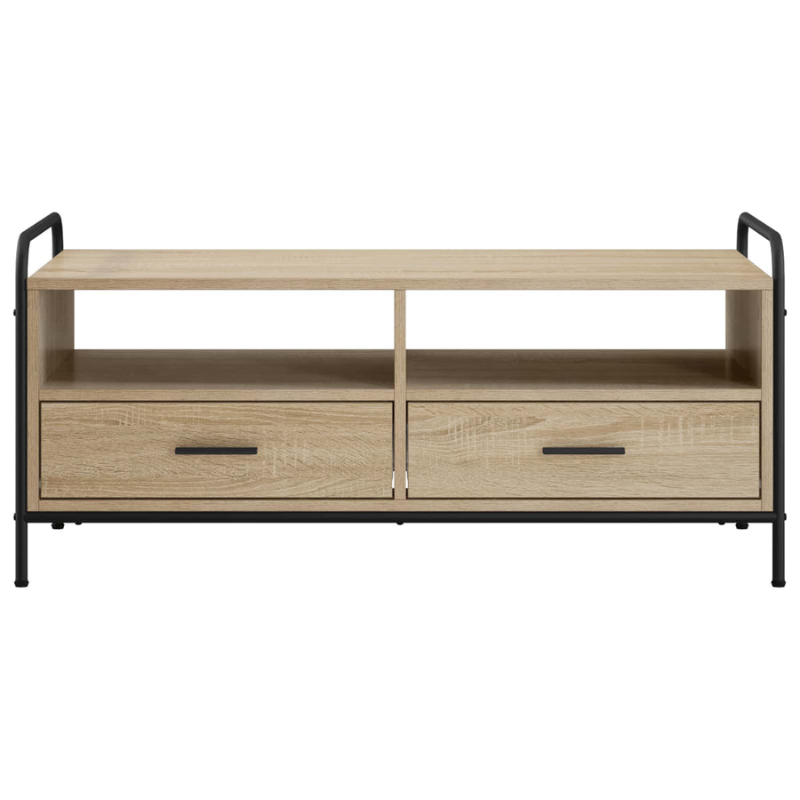 Salontafel Sonoma Eiken 99,5 x 49 x 46 cm Bewerkt hout