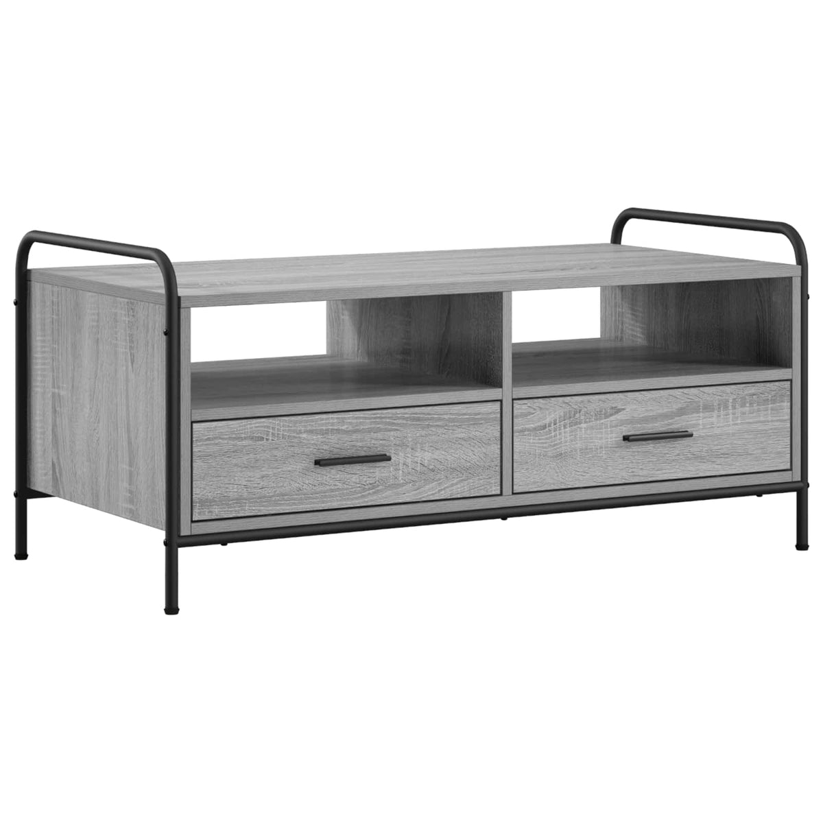 Salontafel Grijs Sonoma 99,5 x 49 x 46 cm Bewerkt hout