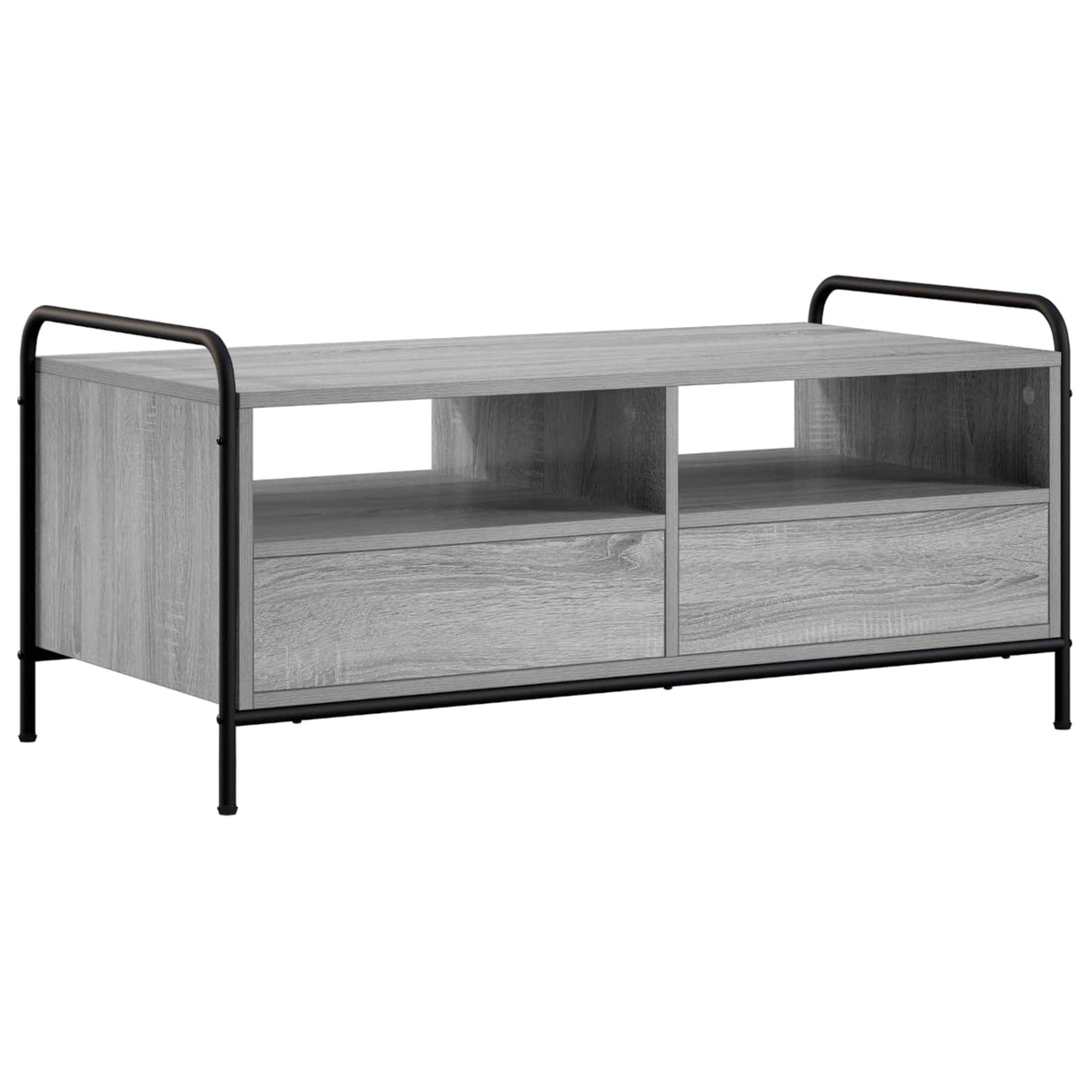 Salontafel Grijs Sonoma 99,5 x 49 x 46 cm Bewerkt hout