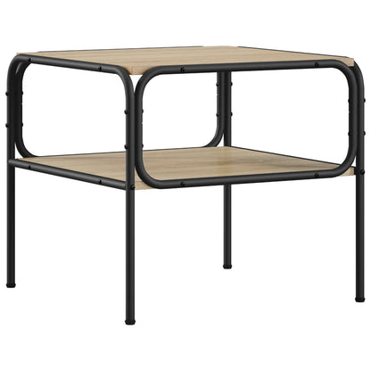 Bijzettafel Sonoma Eiken 100 x 50 x 46 cm Bewerkt hout