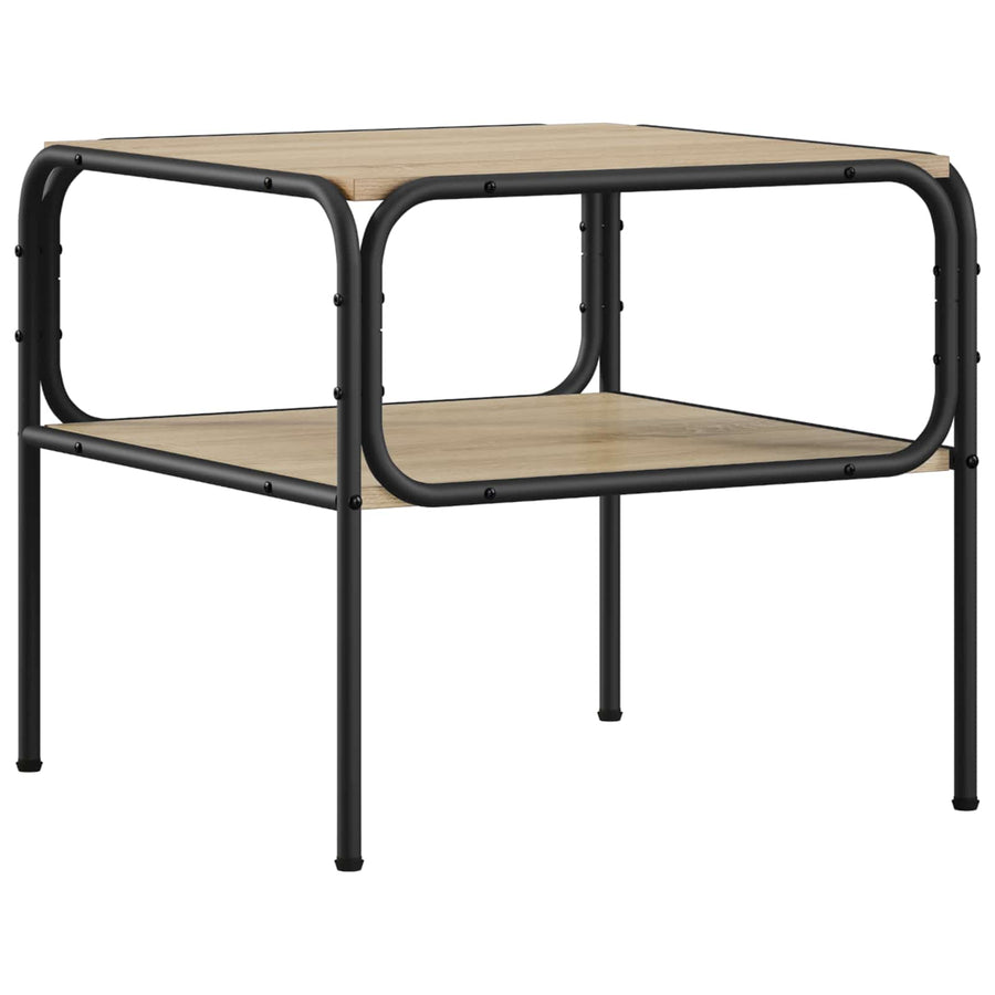 Bijzettafel Sonoma Eiken 100 x 50 x 46 cm Bewerkt hout