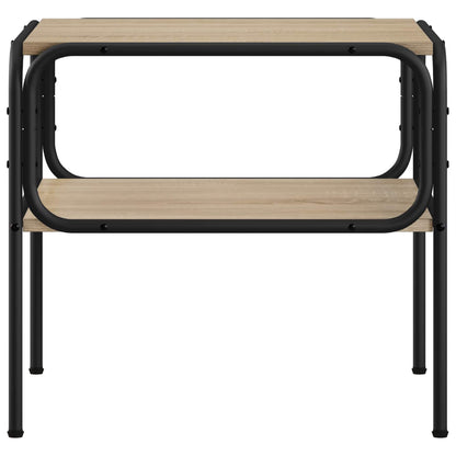 Bijzettafel Sonoma Eiken 100 x 50 x 46 cm Bewerkt hout