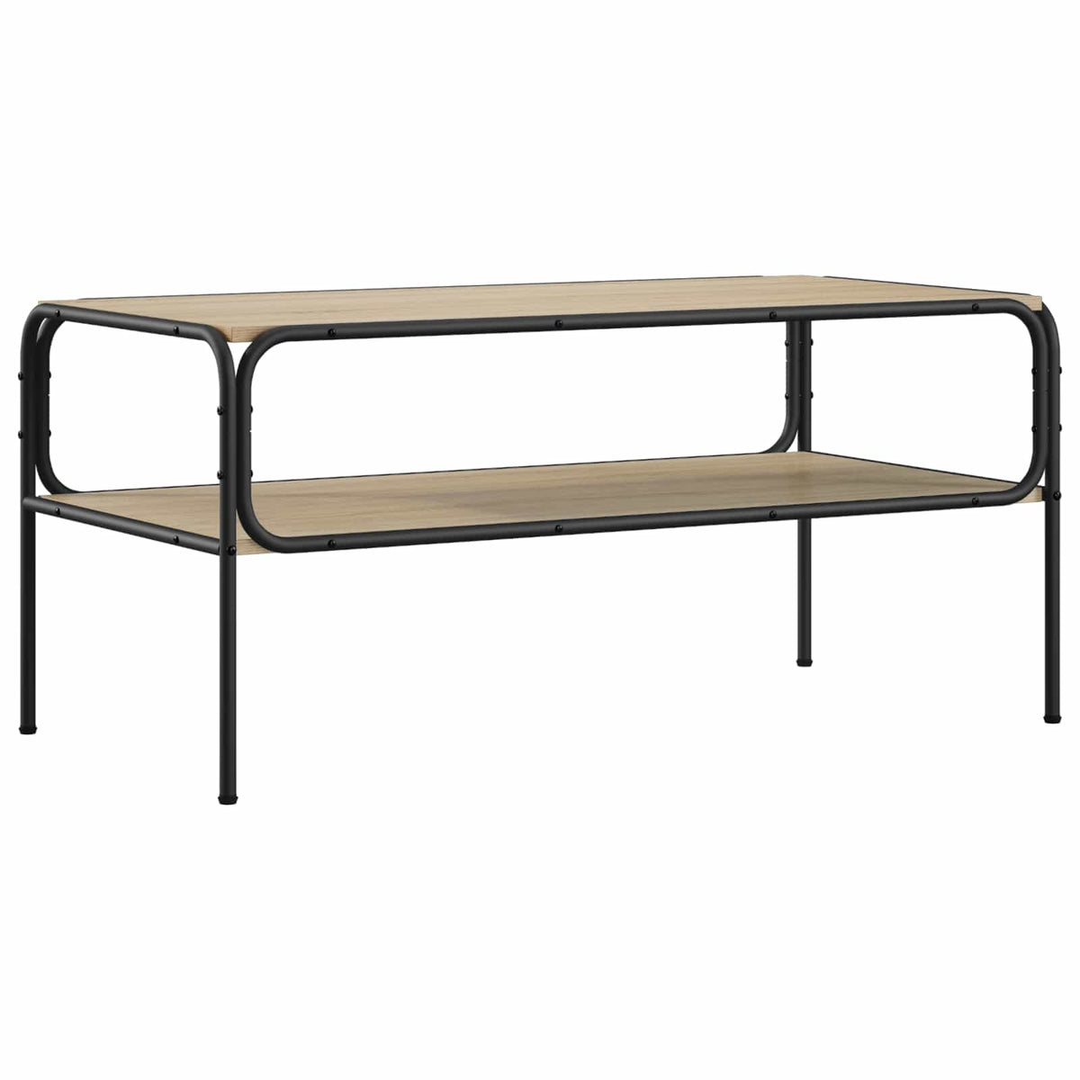 Bijzettafel Sonoma Eiken 100 x 50 x 46 cm Bewerkt hout