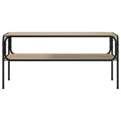 Bijzettafel Sonoma Eiken 100 x 50 x 46 cm Bewerkt hout