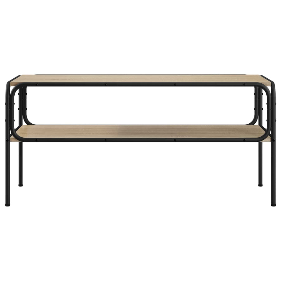 Bijzettafel Sonoma Eiken 100 x 50 x 46 cm Bewerkt hout