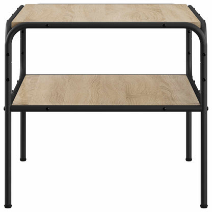 Bijzettafel Sonoma Eiken 100 x 50 x 46 cm Bewerkt hout
