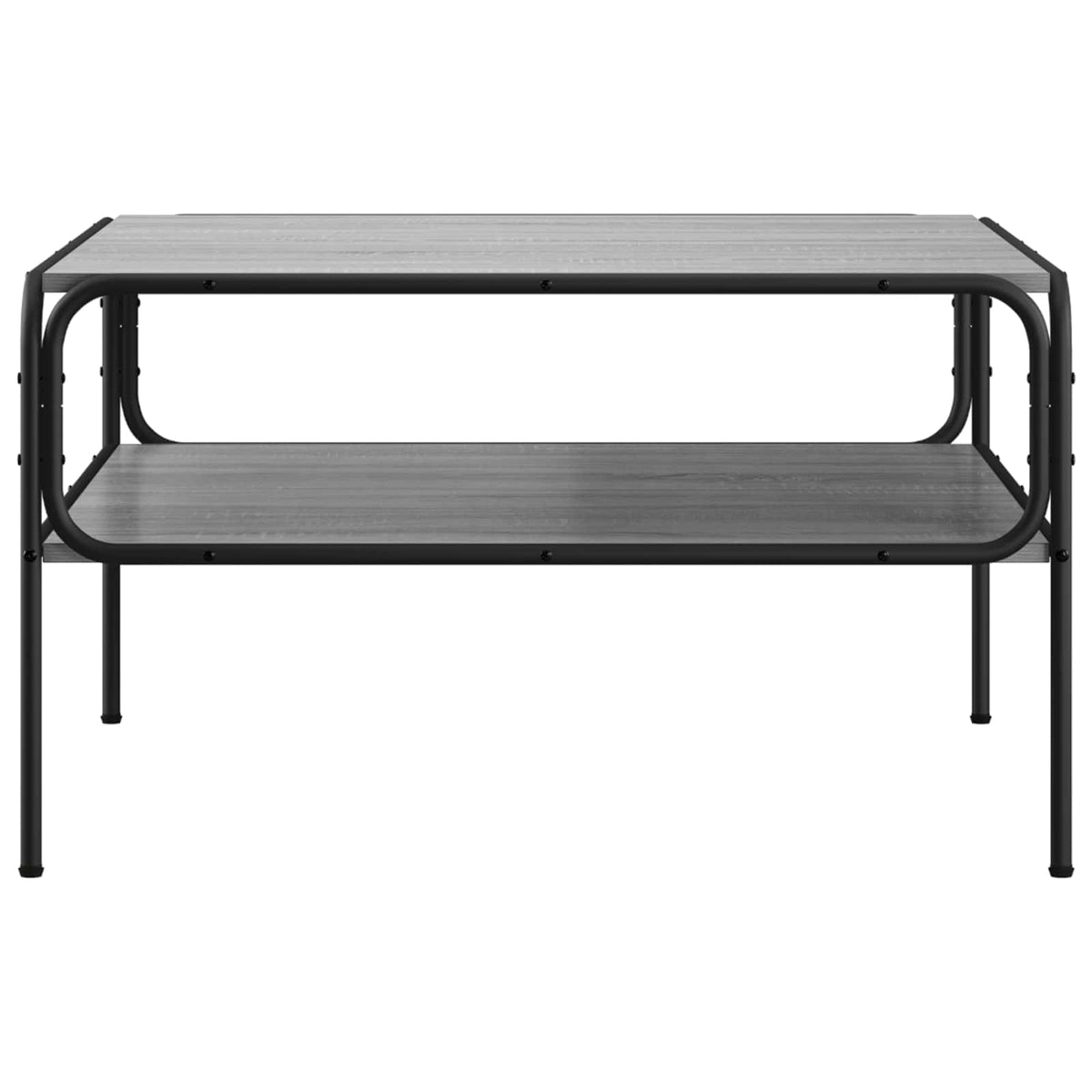 Bijzettafel Grijs Sonoma 100 x 50 x 46 cm Bewerkt hout