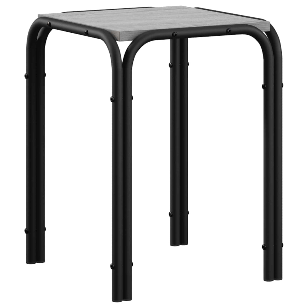 Bijzettafel Grijs Sonoma 41 x 40 x 50 cm Bewerkt hout