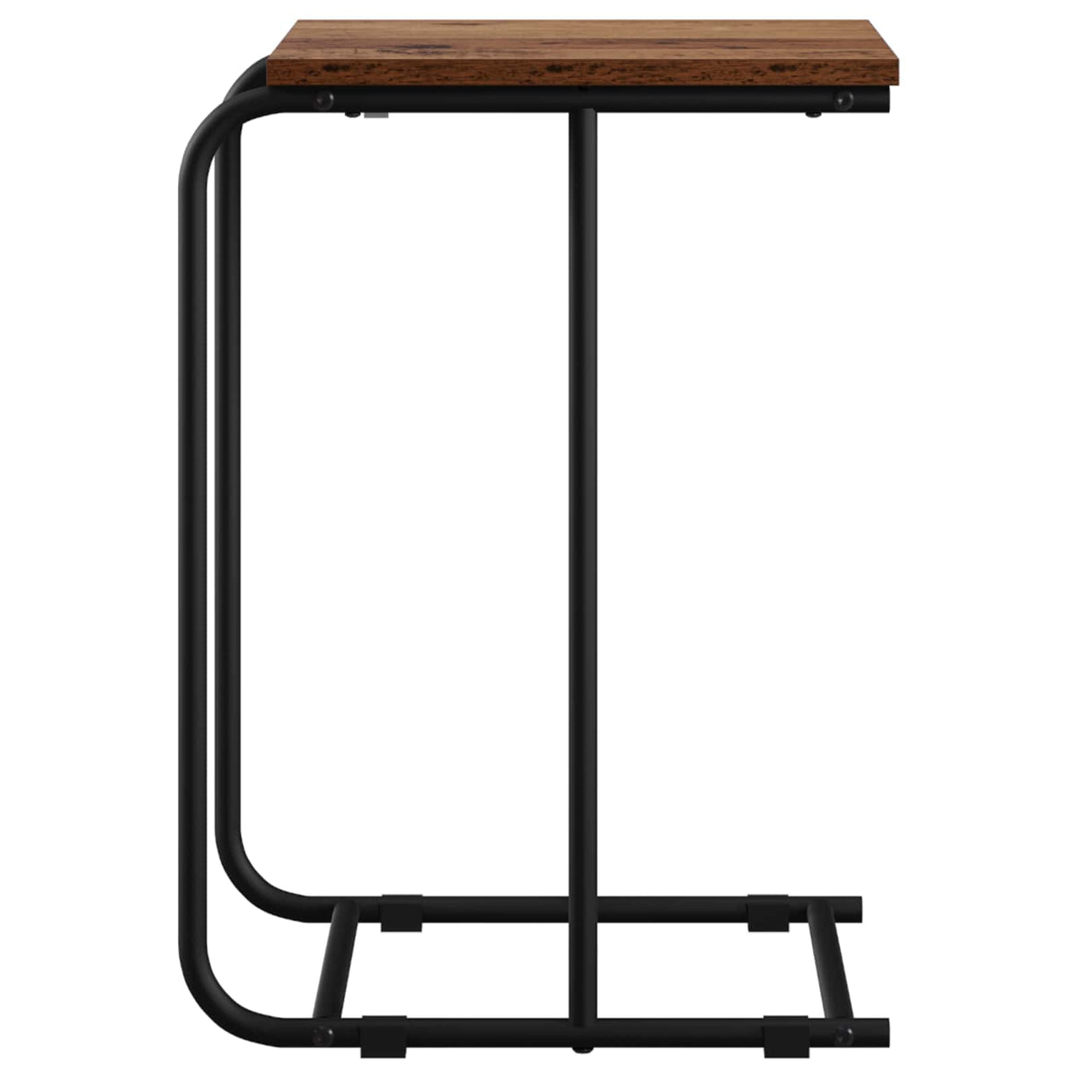 Bijzettafel Oud hout 40 x 31 x 55 cm Bewerkt hout