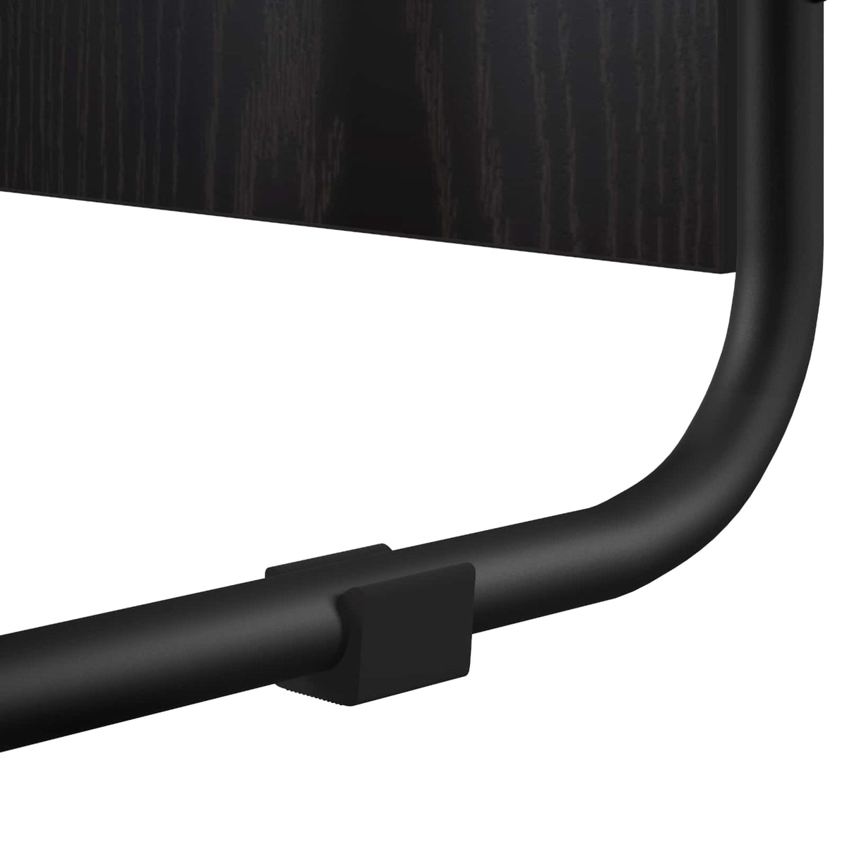 Bijzettafel Zwart eiken 40 x 31 x 55 cm Bewerkt hout