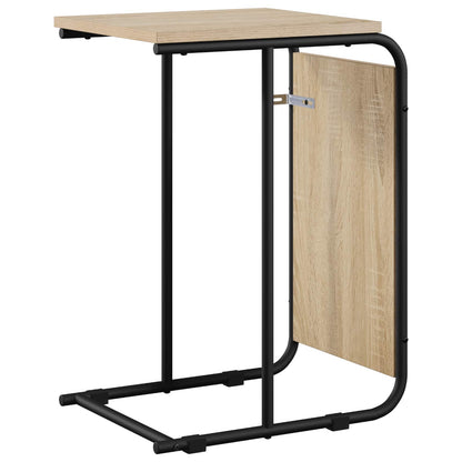 Bijzettafel Sonoma Eiken 40 x 31 x 55 cm Bewerkt hout