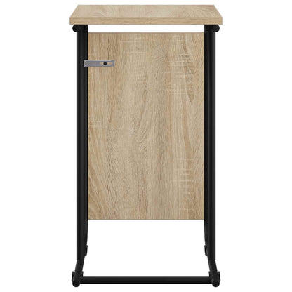 Bijzettafel Sonoma Eiken 40 x 31 x 55 cm Bewerkt hout