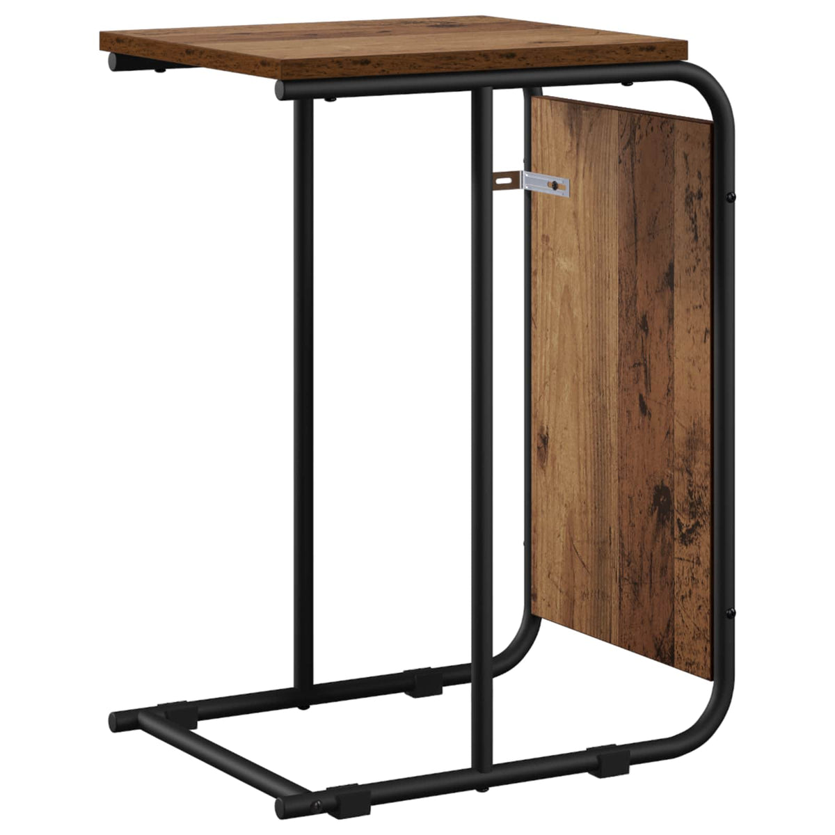 Bijzettafel Oud hout 40 x 31 x 55 cm Bewerkt hout