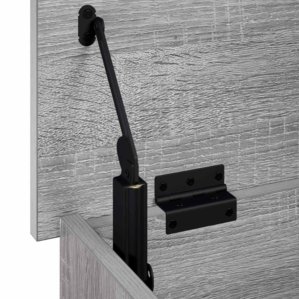 Opbergbox Grijs Sonoma 80 x 40 x 49,5 cm Bewerkt hout
