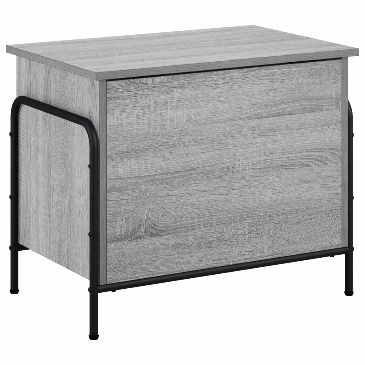 Opbergbox Grijs Sonoma 80 x 40 x 49,5 cm Bewerkt hout