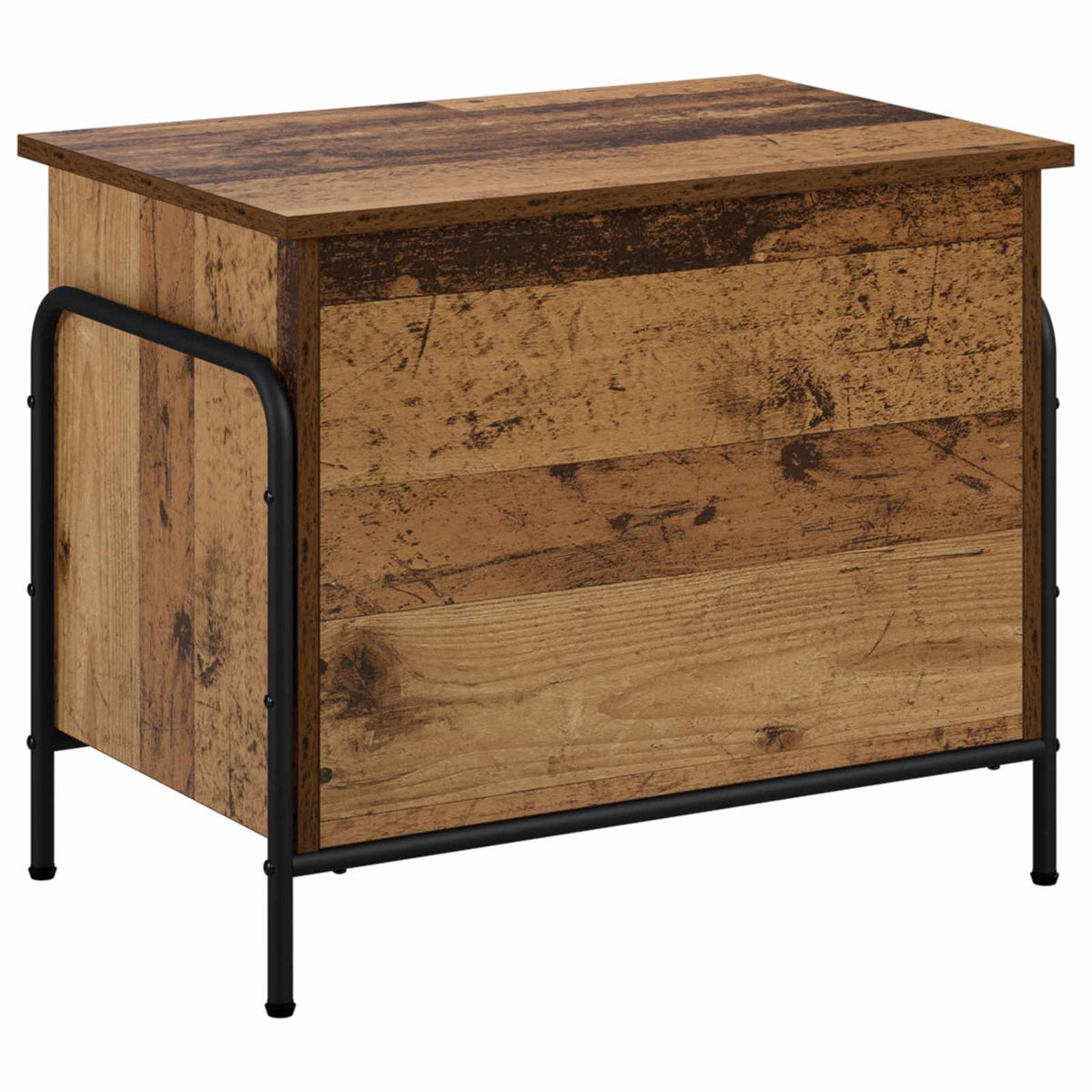 Opbergbox Oud hout 80 x 40 x 49,5 cm Bewerkt hout