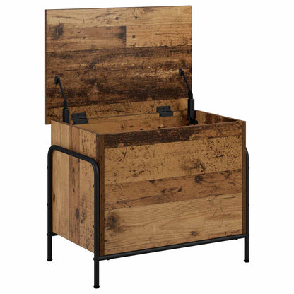 Opbergbox Oud hout 80 x 40 x 49,5 cm Bewerkt hout