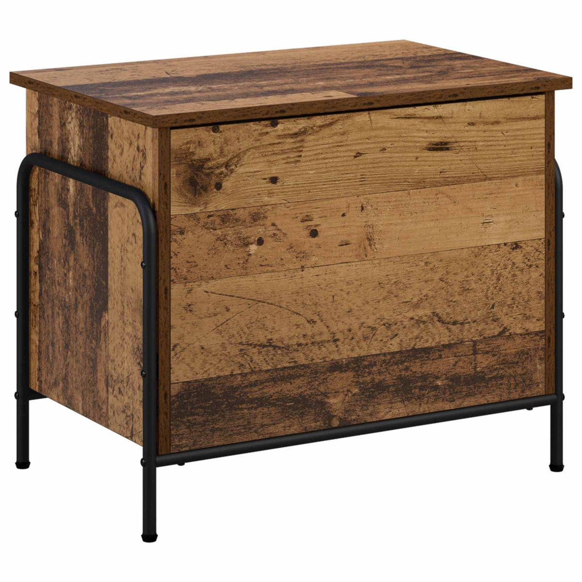 Opbergbox Oud hout 80 x 40 x 49,5 cm Bewerkt hout