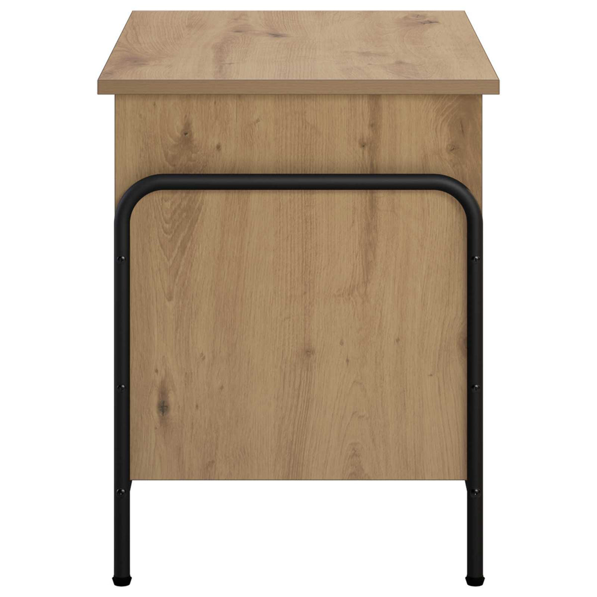Opbergbox Artisanaal eiken 80 x 40 x 49,5 cm Bewerkt hout