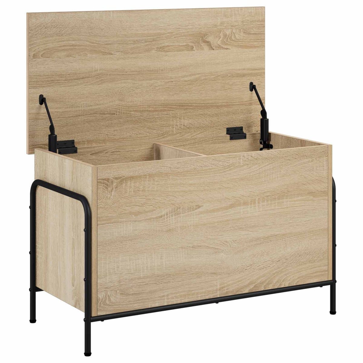 Opbergbox Sonoma Eiken 80 x 40 x 49,5 cm Bewerkt hout