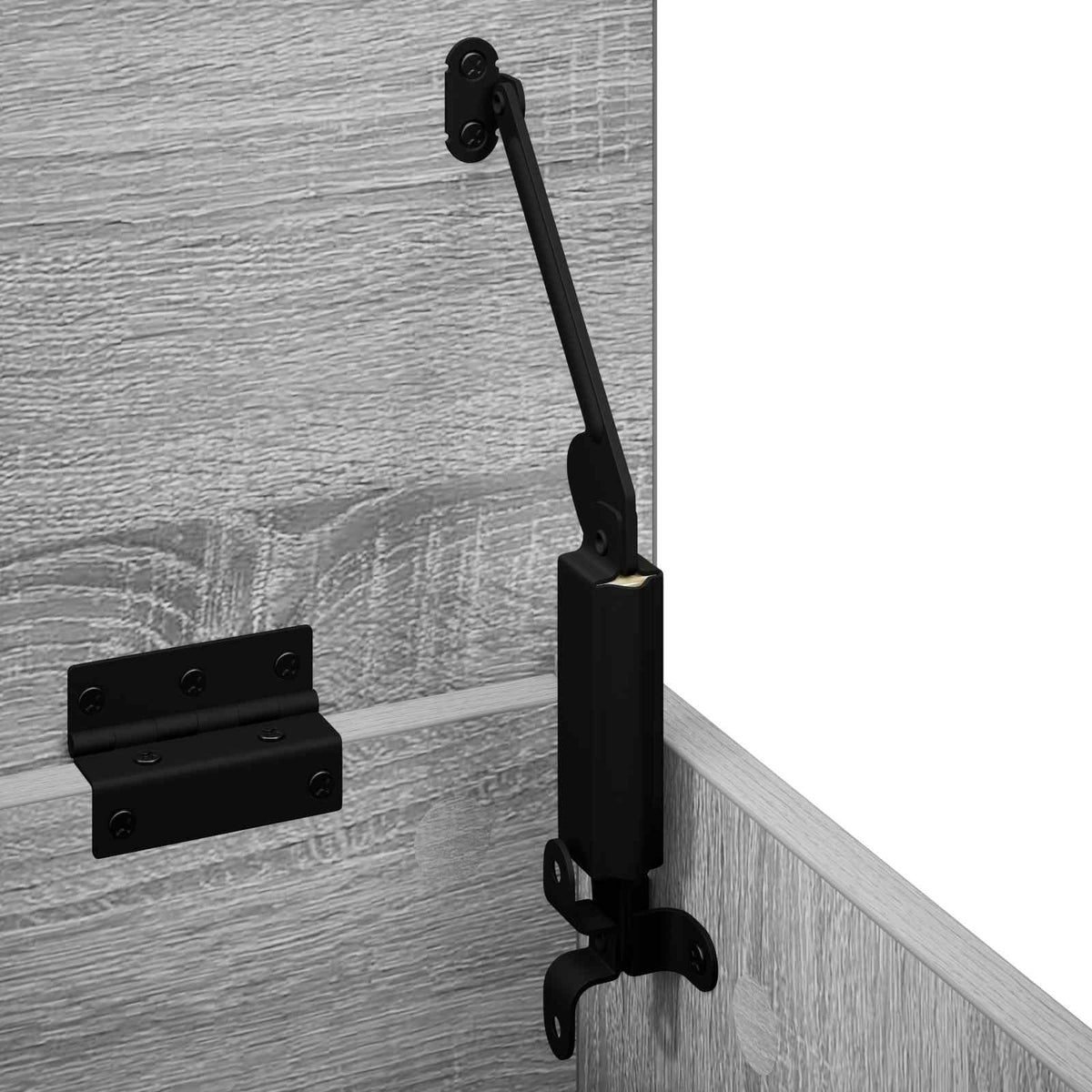 Opbergbox Grijs Sonoma 80 x 40 x 49,5 cm Bewerkt hout