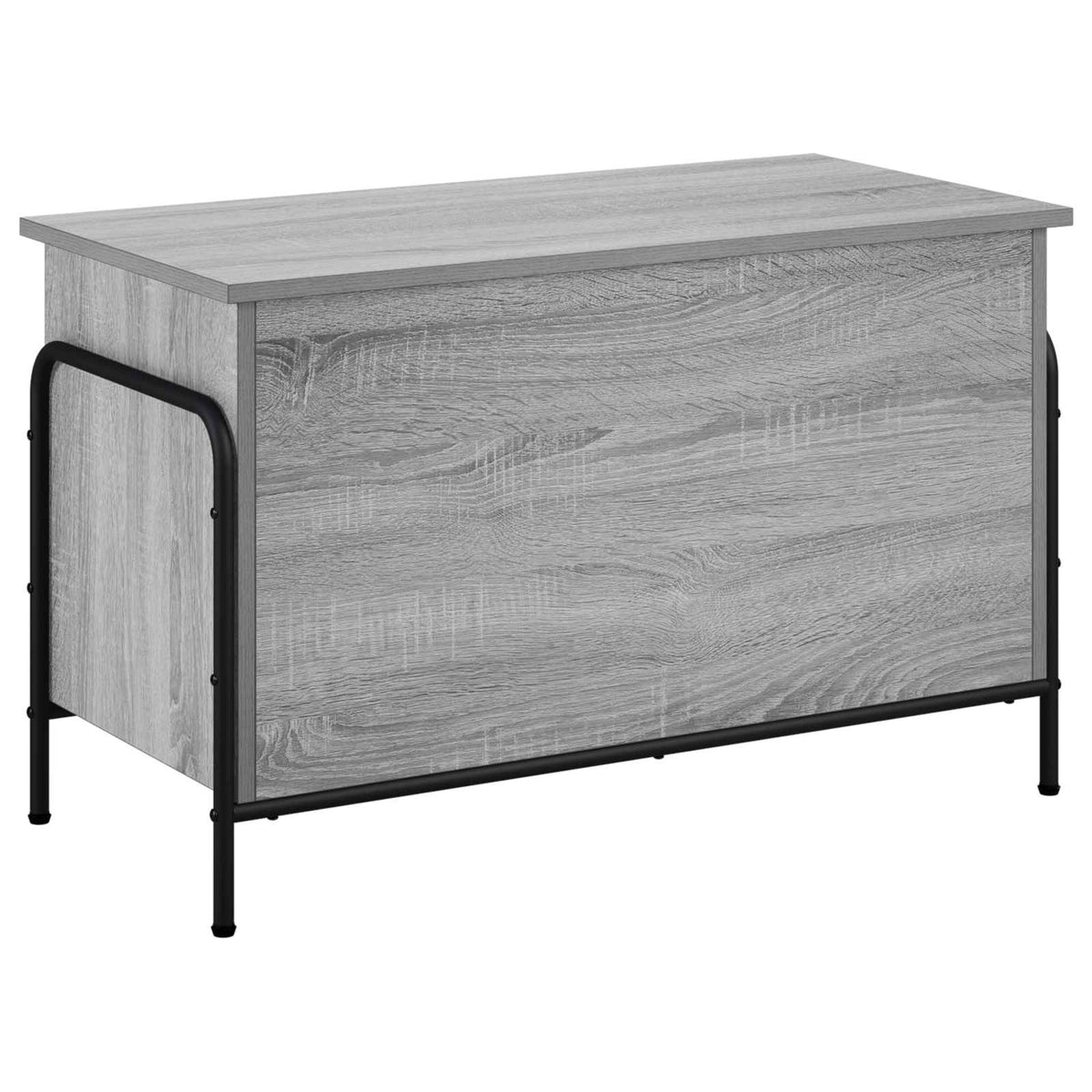 Opbergbox Grijs Sonoma 80 x 40 x 49,5 cm Bewerkt hout