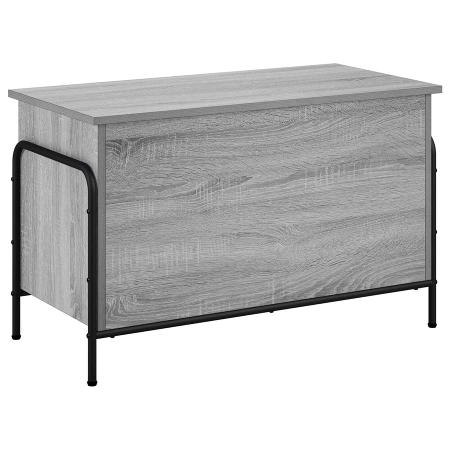 Opbergbox Grijs Sonoma 80 x 40 x 49,5 cm Bewerkt hout