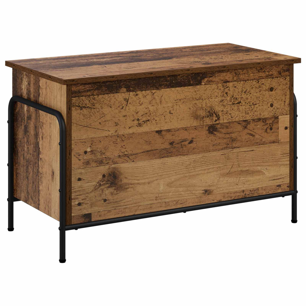 Opbergbox Oud hout 80 x 40 x 49,5 cm Bewerkt hout
