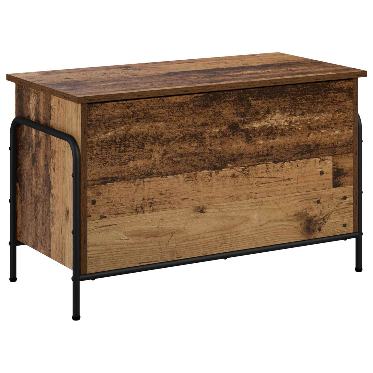 Opbergbox Oud hout 80 x 40 x 49,5 cm Bewerkt hout