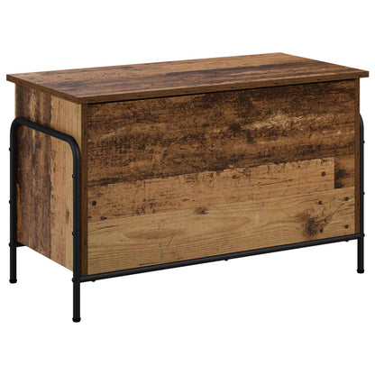 Opbergbox Oud hout 80 x 40 x 49,5 cm Bewerkt hout