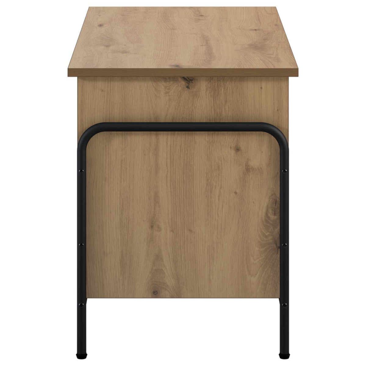 Opbergbox Artisanaal eiken 80 x 40 x 49,5 cm Bewerkt hout
