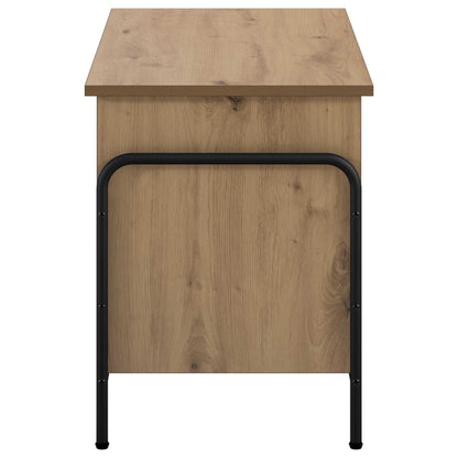 Opbergbox Artisanaal eiken 80 x 40 x 49,5 cm Bewerkt hout