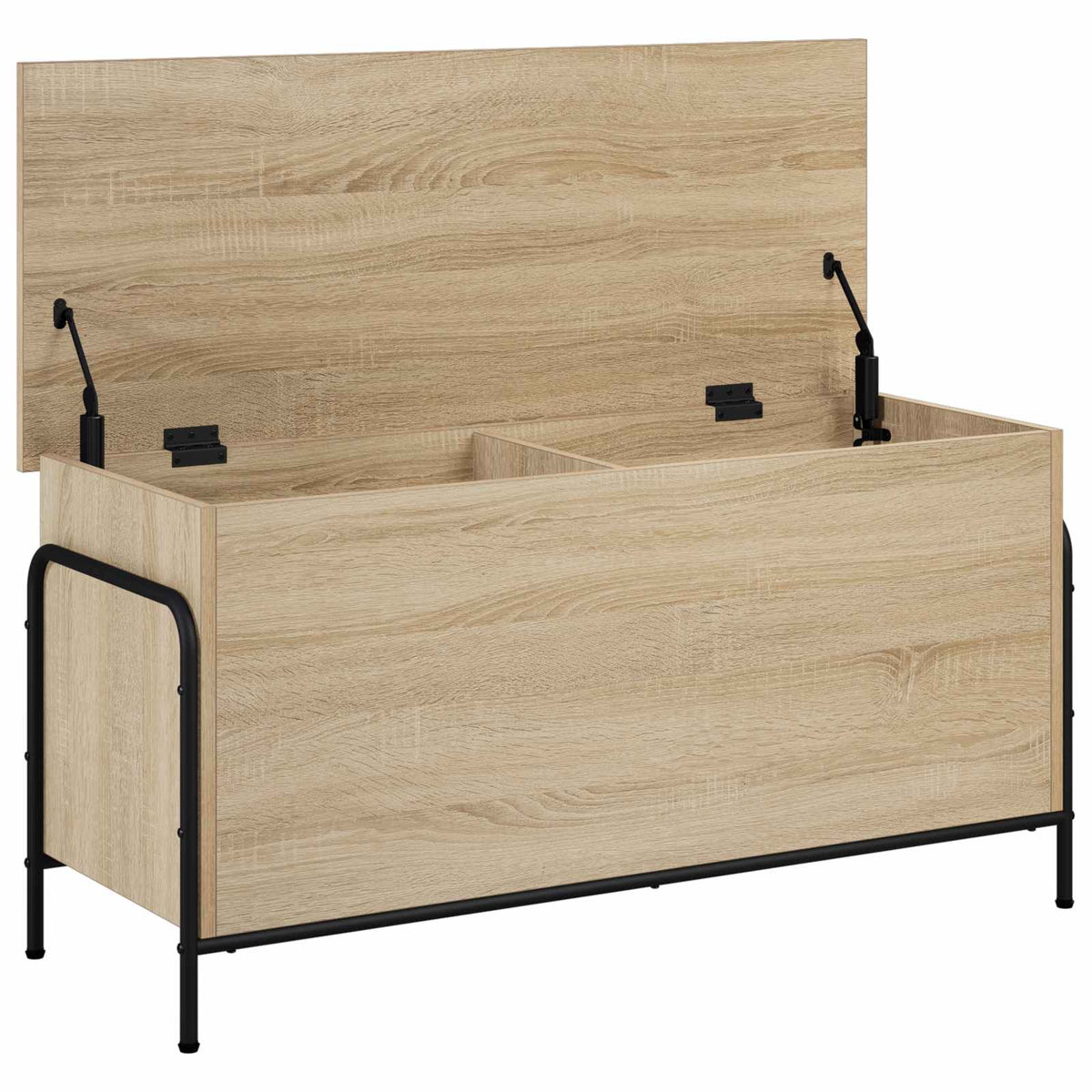 Opbergbox Sonoma Eiken 80 x 40 x 49,5 cm Bewerkt hout