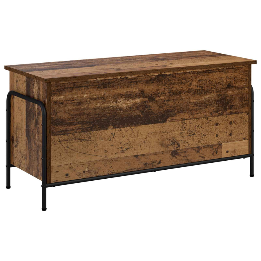 Opbergbox Oud hout 80 x 40 x 49,5 cm Bewerkt hout