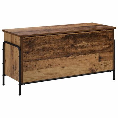 Opbergbox Oud hout 80 x 40 x 49,5 cm Bewerkt hout