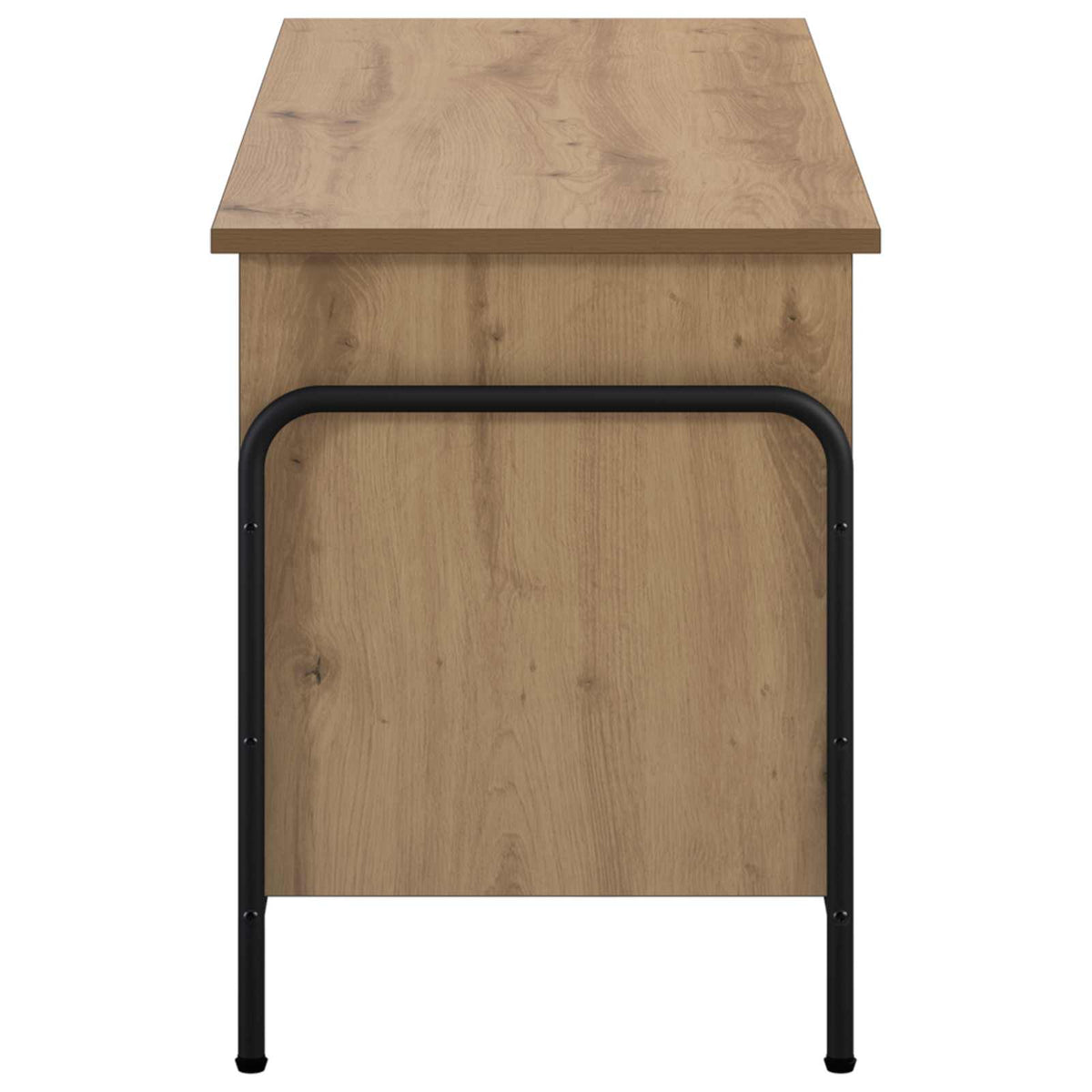 Opbergbox Artisanaal eiken 80 x 40 x 49,5 cm Bewerkt hout