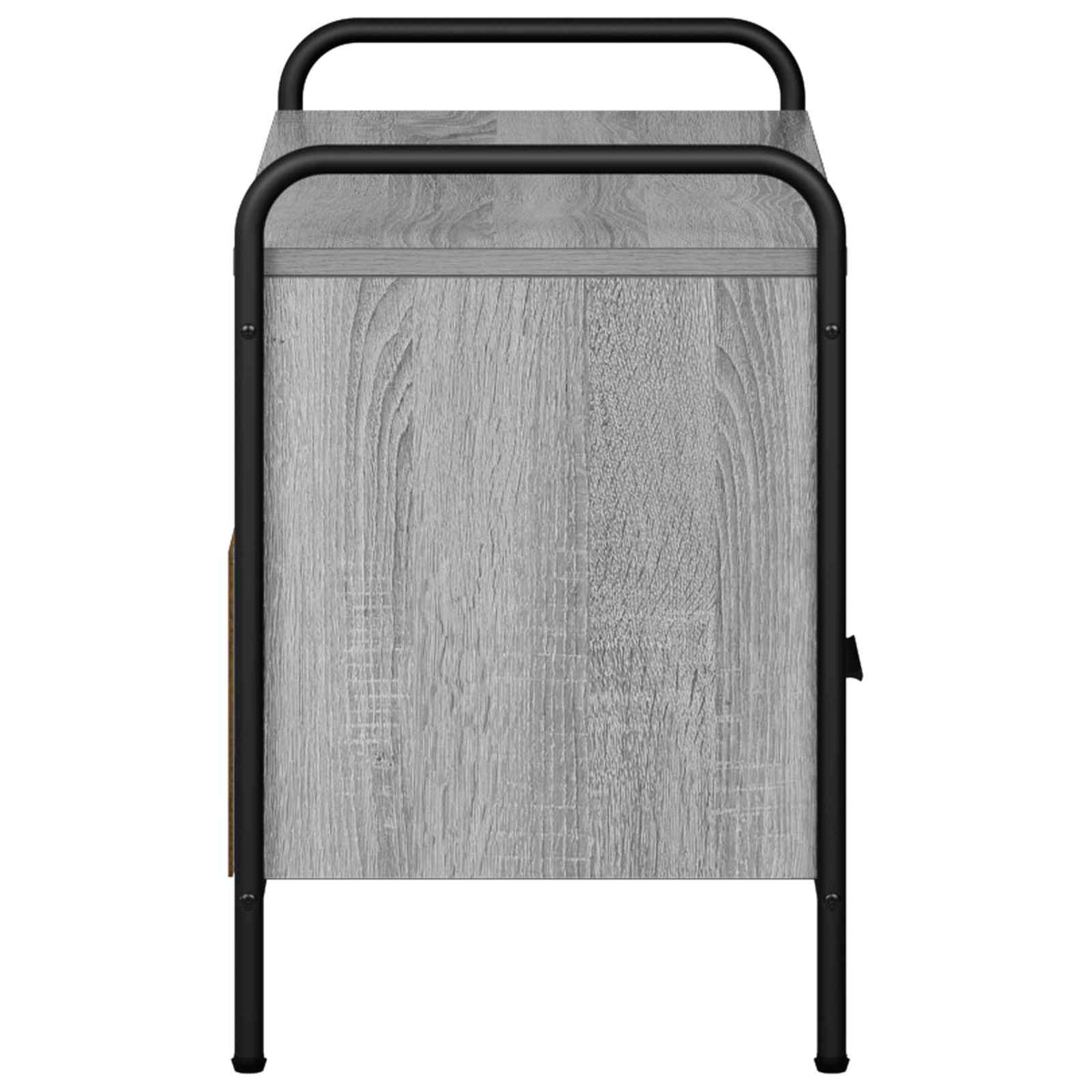 Tv-meubel 67,5 x 33 x 50 cm Grijs Sonoma Bewerkt hout