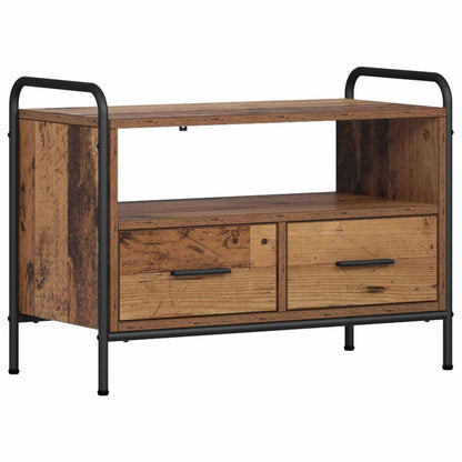 Tv-meubel 67,5 x 33 x 50 cm Oud hout Bewerkt hout