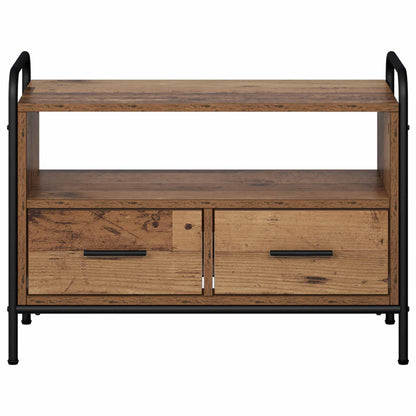 Tv-meubel 67,5 x 33 x 50 cm Oud hout Bewerkt hout