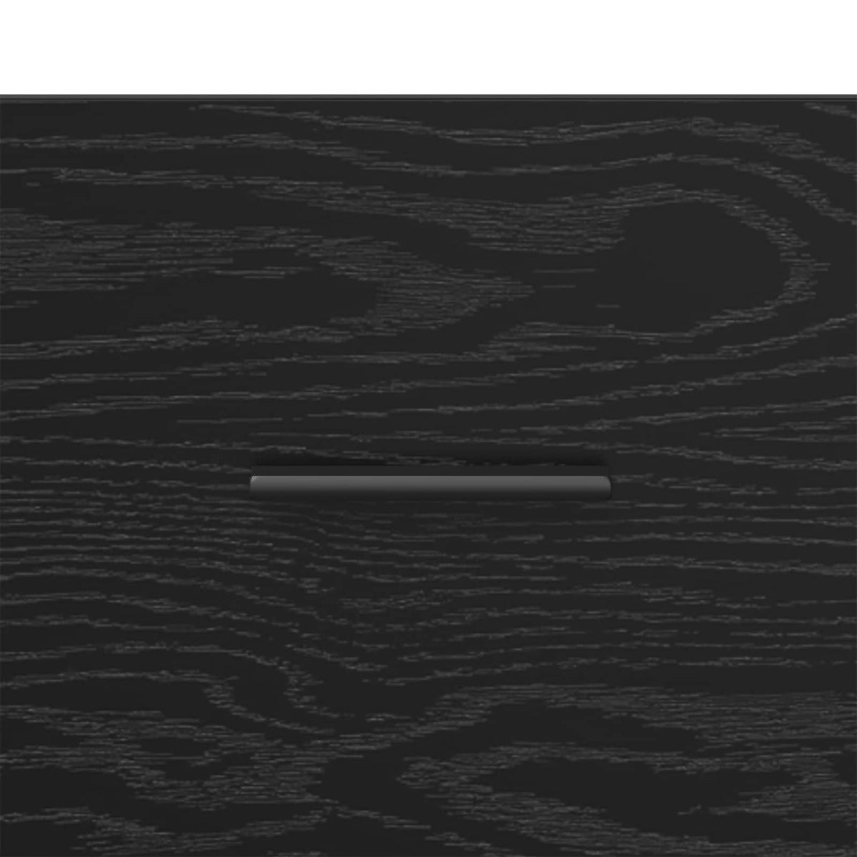 Tv-meubel 67,5 x 33 x 50 cm Zwart eiken Bewerkt hout
