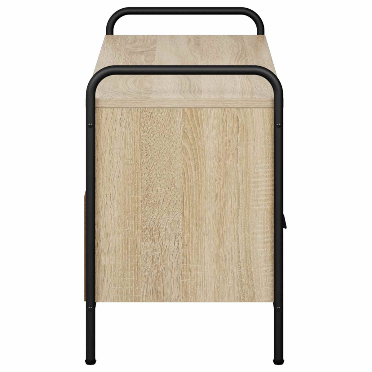 Tv-meubel 67,5 x 33 x 50 cm Sonoma Eiken Bewerkt hout