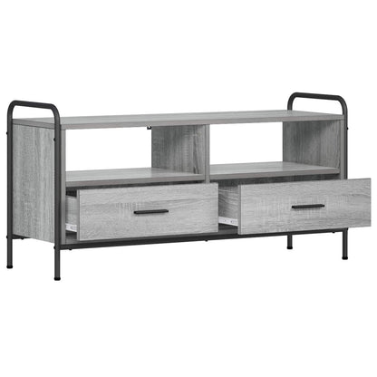 Tv-meubel 67,5 x 33 x 50 cm Grijs Sonoma Bewerkt hout