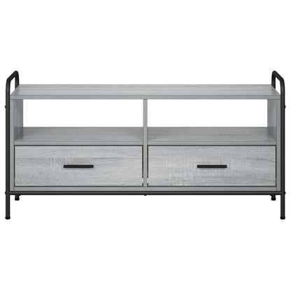 Tv-meubel 67,5 x 33 x 50 cm Grijs Sonoma Bewerkt hout
