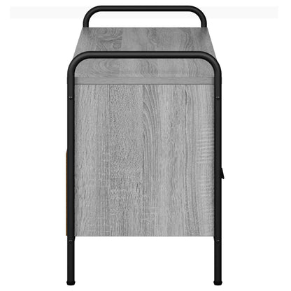 Tv-meubel 67,5 x 33 x 50 cm Grijs Sonoma Bewerkt hout