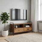 Tv-meubel 99,5x33x50 cm oud hout bewerkt hout