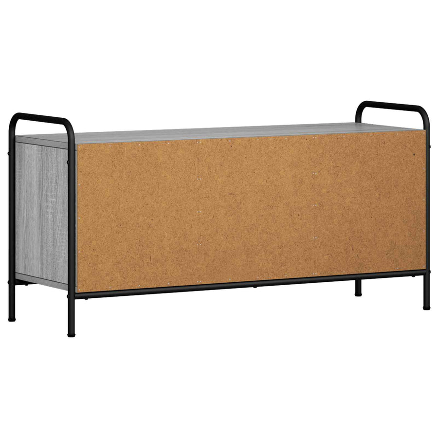 Tv-meubel 99 x 33 x 50 cm Grijs Sonoma Bewerkt hout