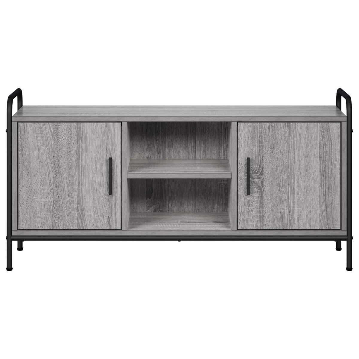 Tv-meubel 99 x 33 x 50 cm Grijs Sonoma Bewerkt hout