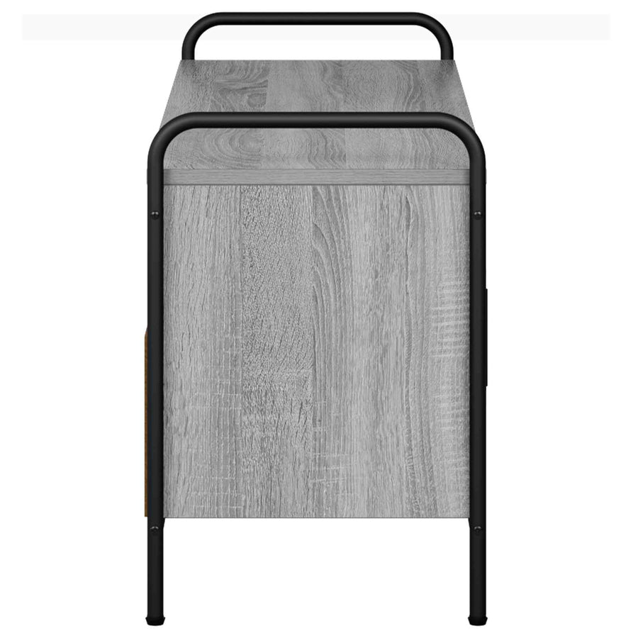 Tv-meubel 99 x 33 x 50 cm Grijs Sonoma Bewerkt hout